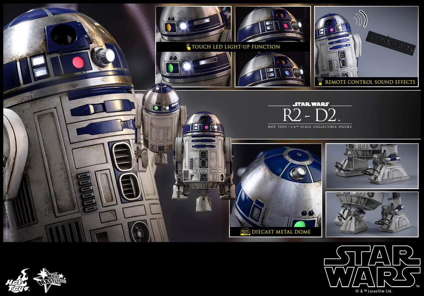 Hot Toys Star Wars: The Force Awakens - R2-D2  MMS408