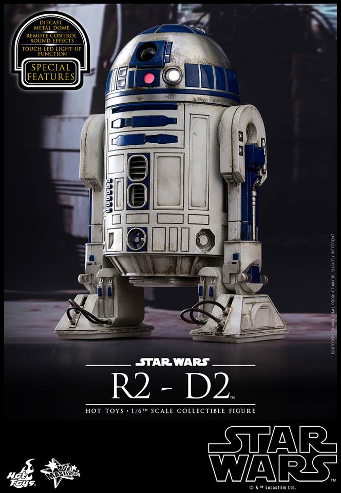 Hot Toys Star Wars: The Force Awakens - R2-D2  MMS408