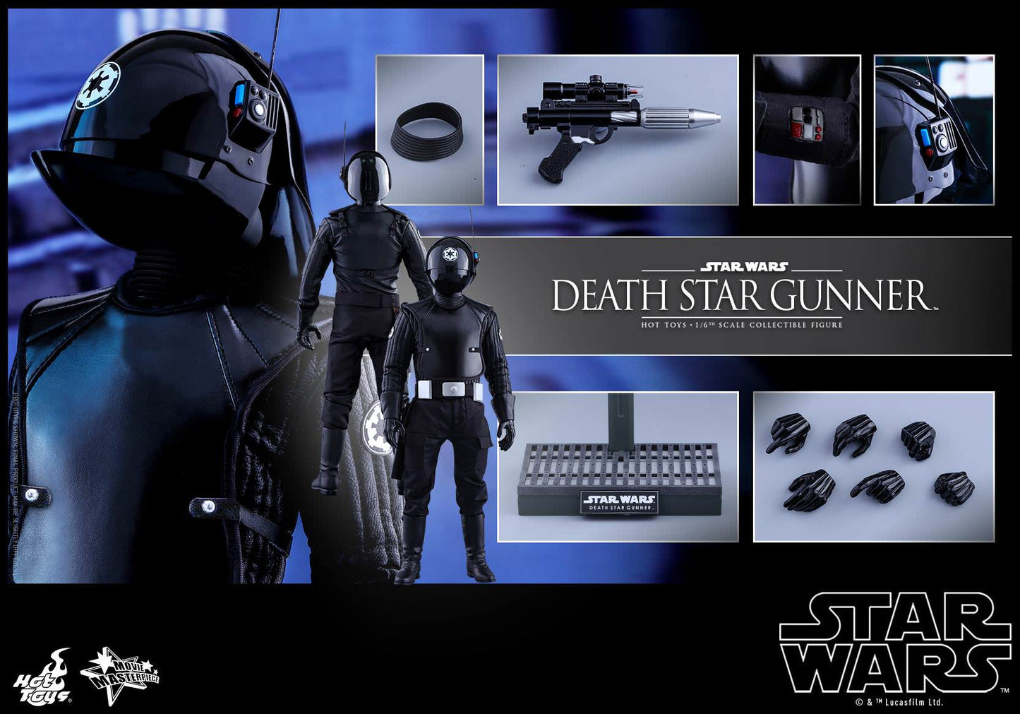 Hot Toys Star Wars: Episode IV A New Hope - Death  Star Gunner MMS413