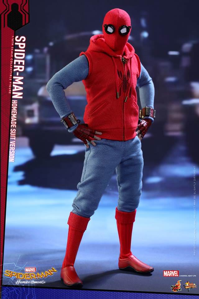 Hot Toys Spider Man Homecoming :Spider-Man (Homemade Suit Version) MMS414