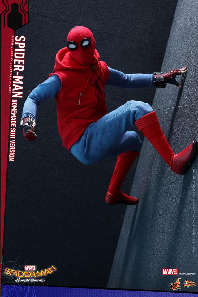 Hot Toys Spider Man Homecoming :Spider-Man (Homemade Suit Version) MMS414