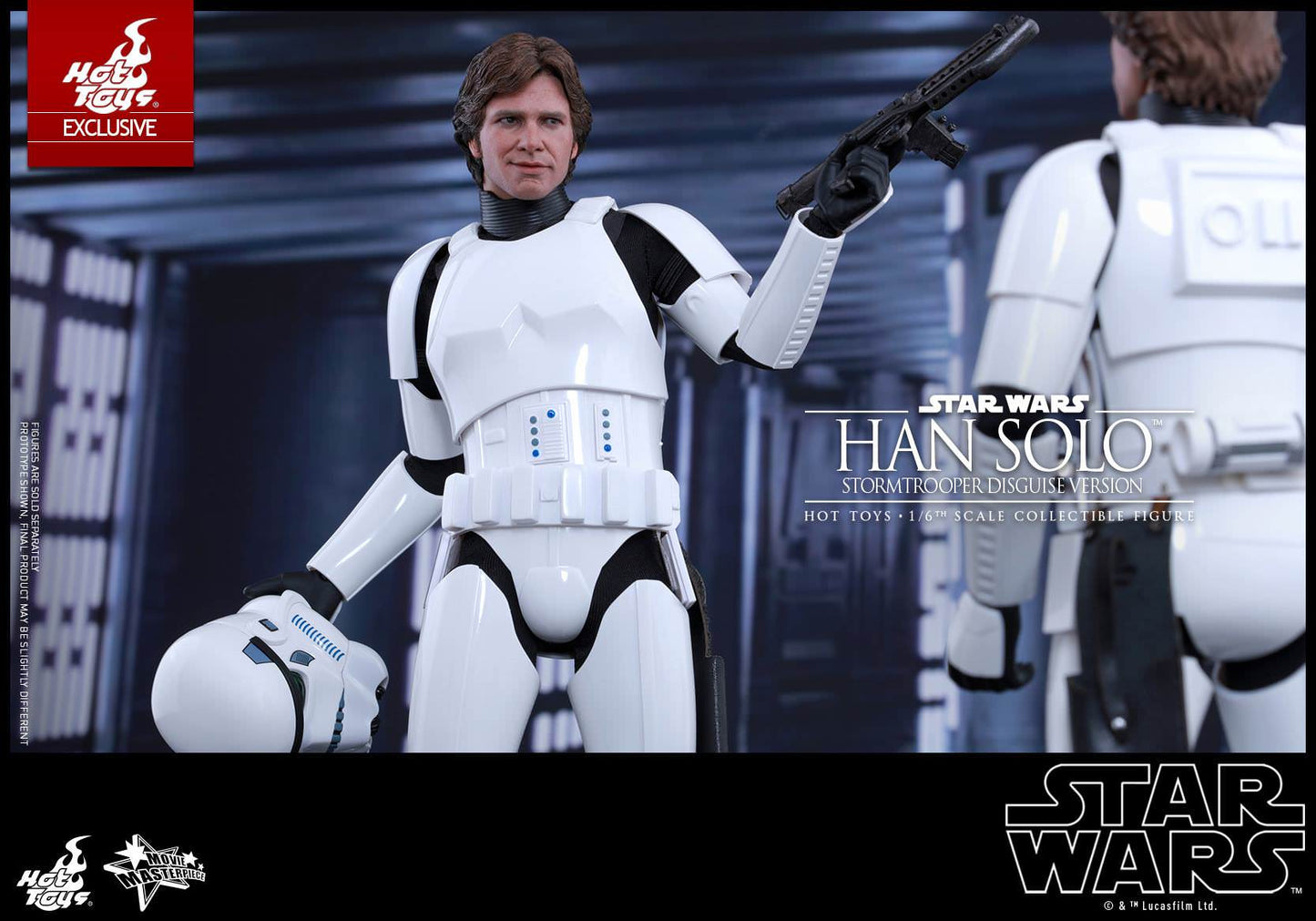 Hot Toys Star Wars: Episode IV A New Hope - Han Solo (Stormtrooper Disguise Version) MMS418