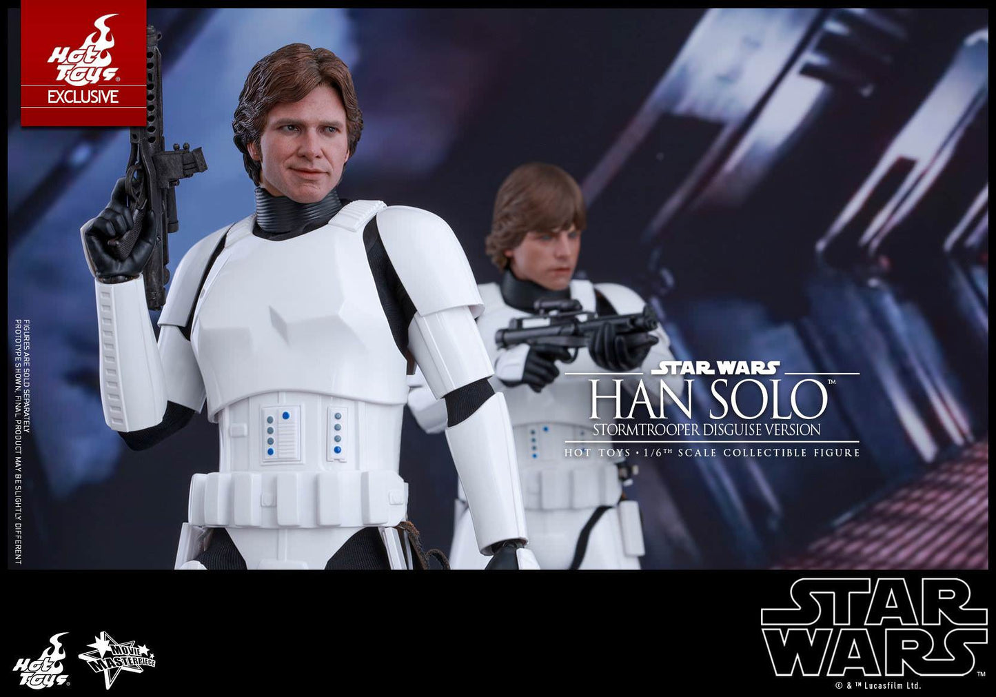 Hot Toys Star Wars: Episode IV A New Hope - Han Solo (Stormtrooper Disguise Version) MMS418