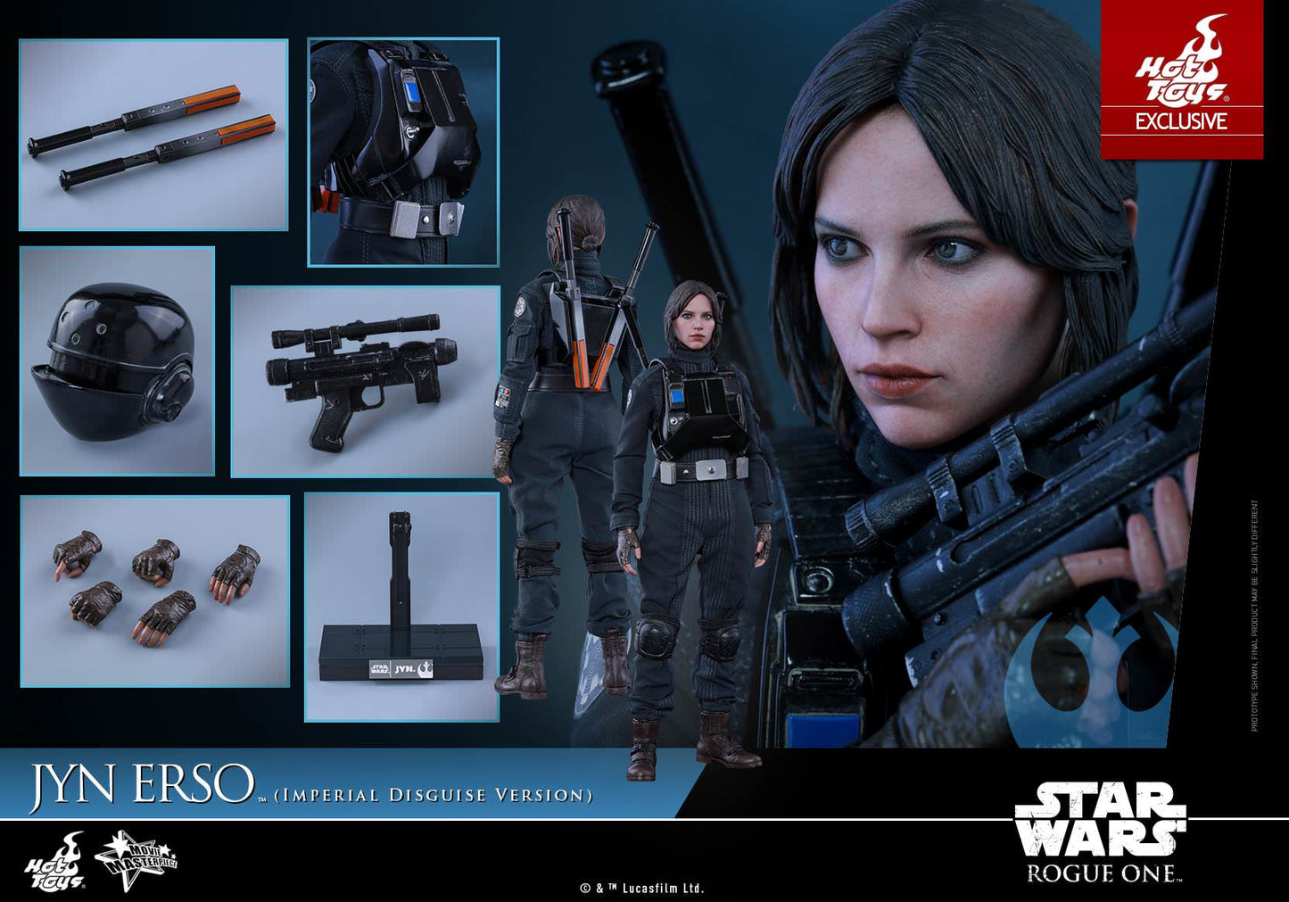 Hot Toys Rogue One: A Star Wars Story - Jyn Erso (Imperial Disguise Version) MMS419