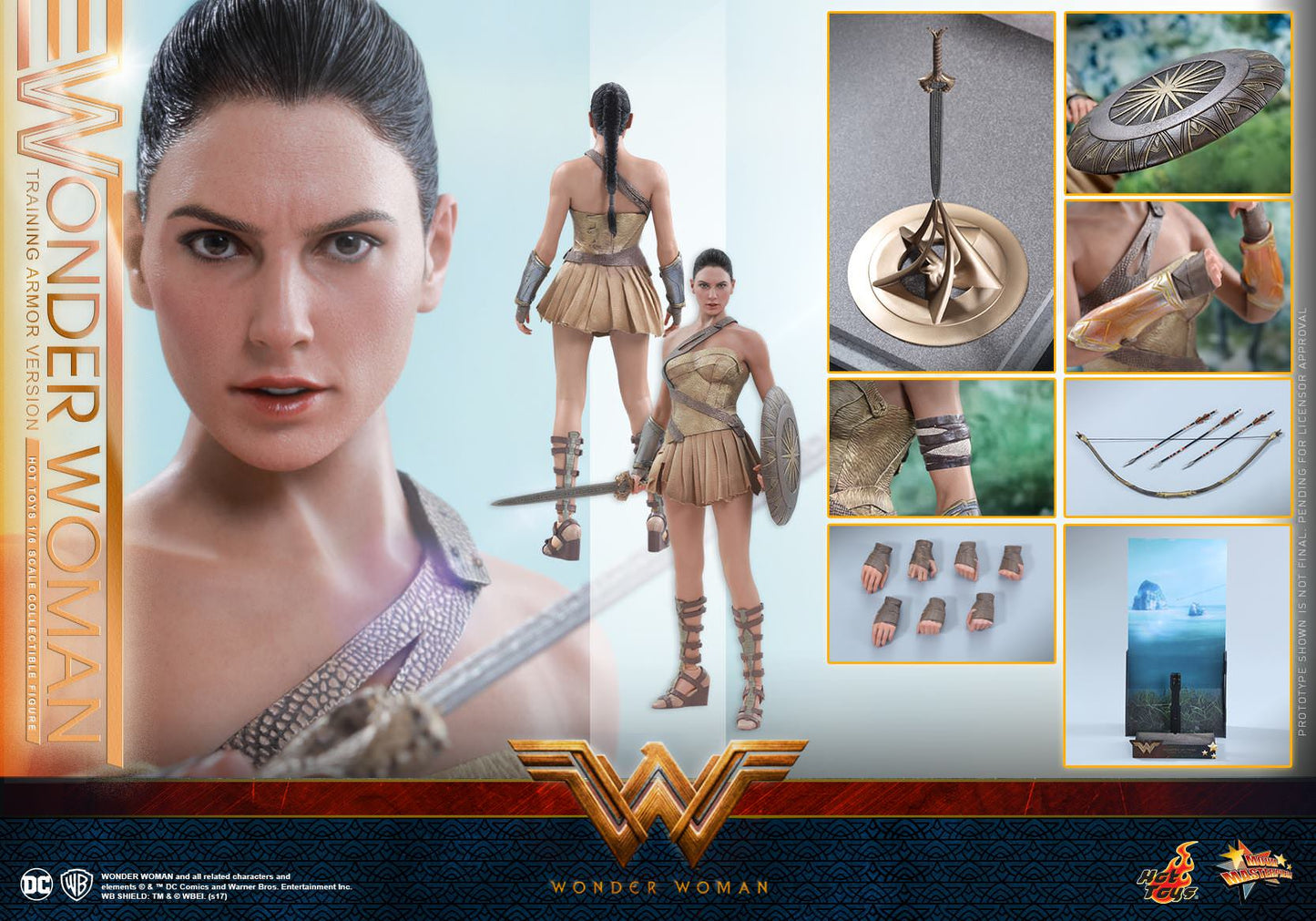 Hot Toys Wonder Woman – Wonder Woman (Training Armor Version) MMS424