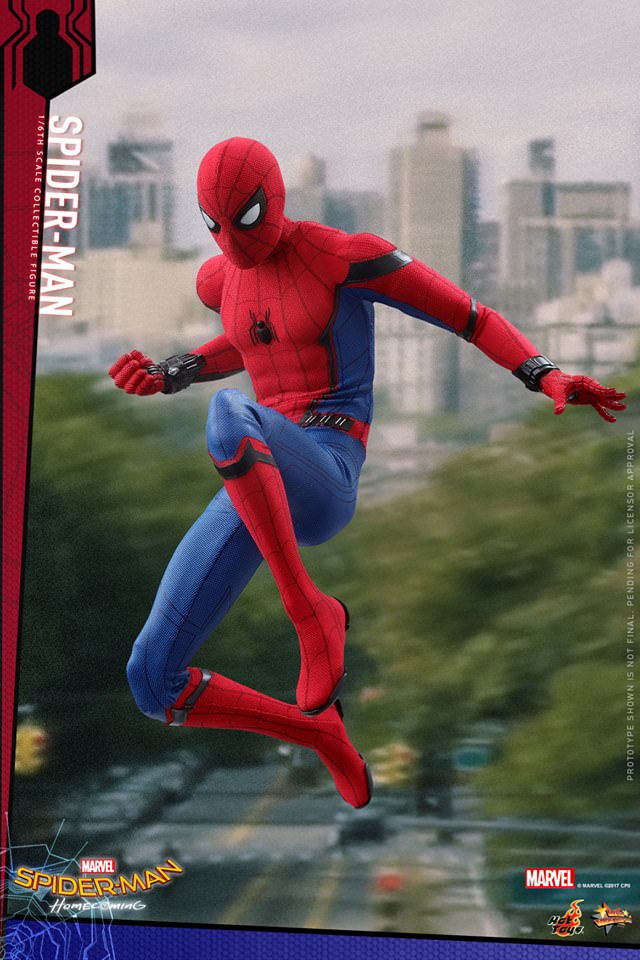 Hot Toys Spider-Man: Homecoming - Spider-Man (Regular Edition) MMS425