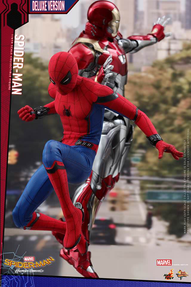 Hot Toys Spider-Man: Homecoming - Spider-Man (Deluxe Version) MMS426