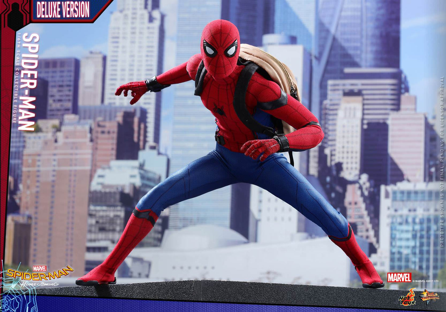 Hot Toys Spider-Man: Homecoming - Spider-Man (Deluxe Version) MMS426