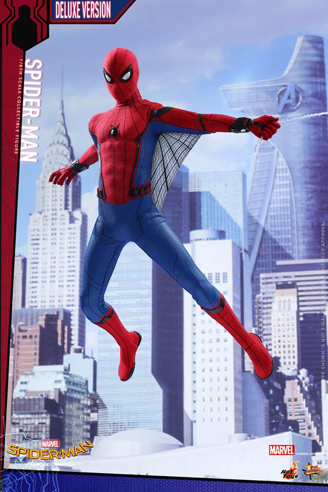 Hot Toys Spider-Man: Homecoming - Spider-Man (Deluxe Version) MMS426