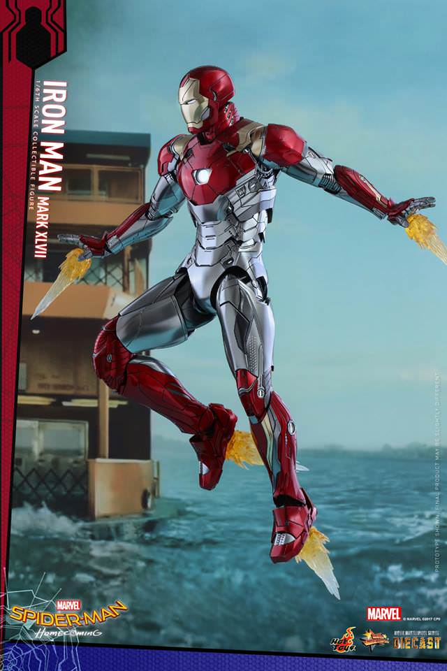 Hot Toys Spider-Man: Homecoming - Iron Man Mark XLVII MMS427D19 ( 2020's Version / Re-Issue Version)