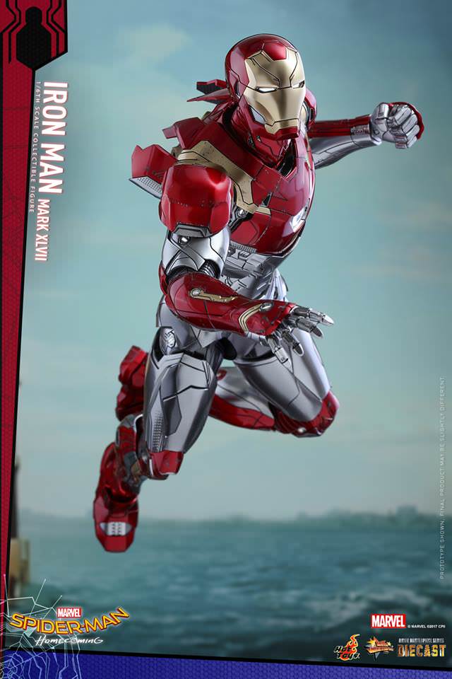 Hot Toys Spider-Man: Homecoming - Iron Man Mark XLVII MMS427D19 ( 2020's Version / Re-Issue Version)