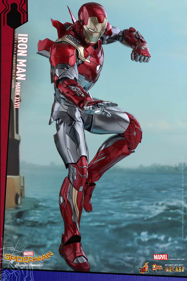 Hot Toys Spider-Man: Homecoming - Iron Man Mark XLVII MMS427D19 ( 2020's Version / Re-Issue Version)