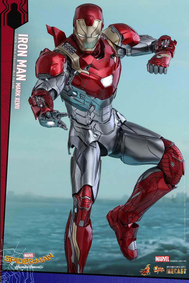 Hot Toys Spider-Man: Homecoming - Iron Man Mark XLVII MMS427D19 ( 2020's Version / Re-Issue Version)