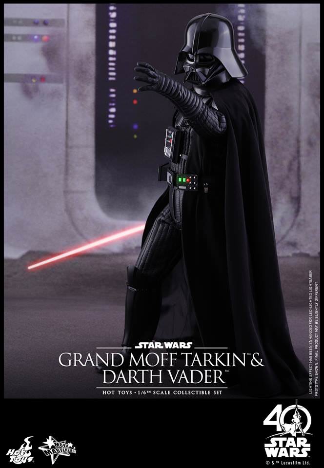 Hot Toys Star Wars: Episode IV A New Hope - Grand Moff Tarkin &amp; Darth Vader MMS434