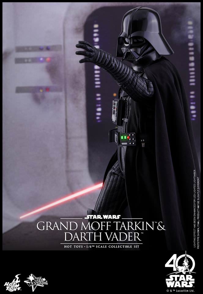 Hot Toys Star Wars: Episode IV A New Hope - Grand Moff Tarkin &amp; Darth Vader MMS434