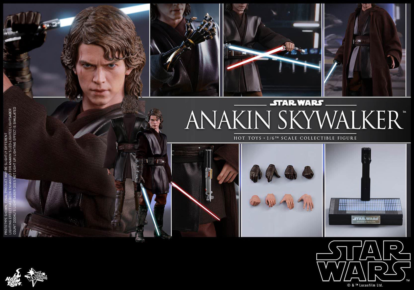 Hot Toys Star Wars Episode III: Revenge of the Sith - Anakin Skywalker MMS437