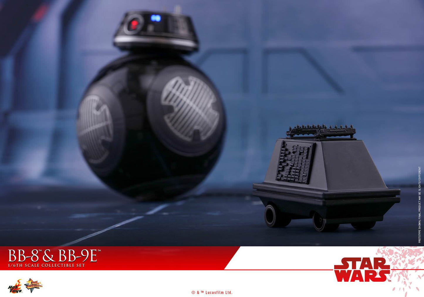 Hot Toys Star Wars: The Last Jedi - BB-8 &amp; BB-9E E MMS442