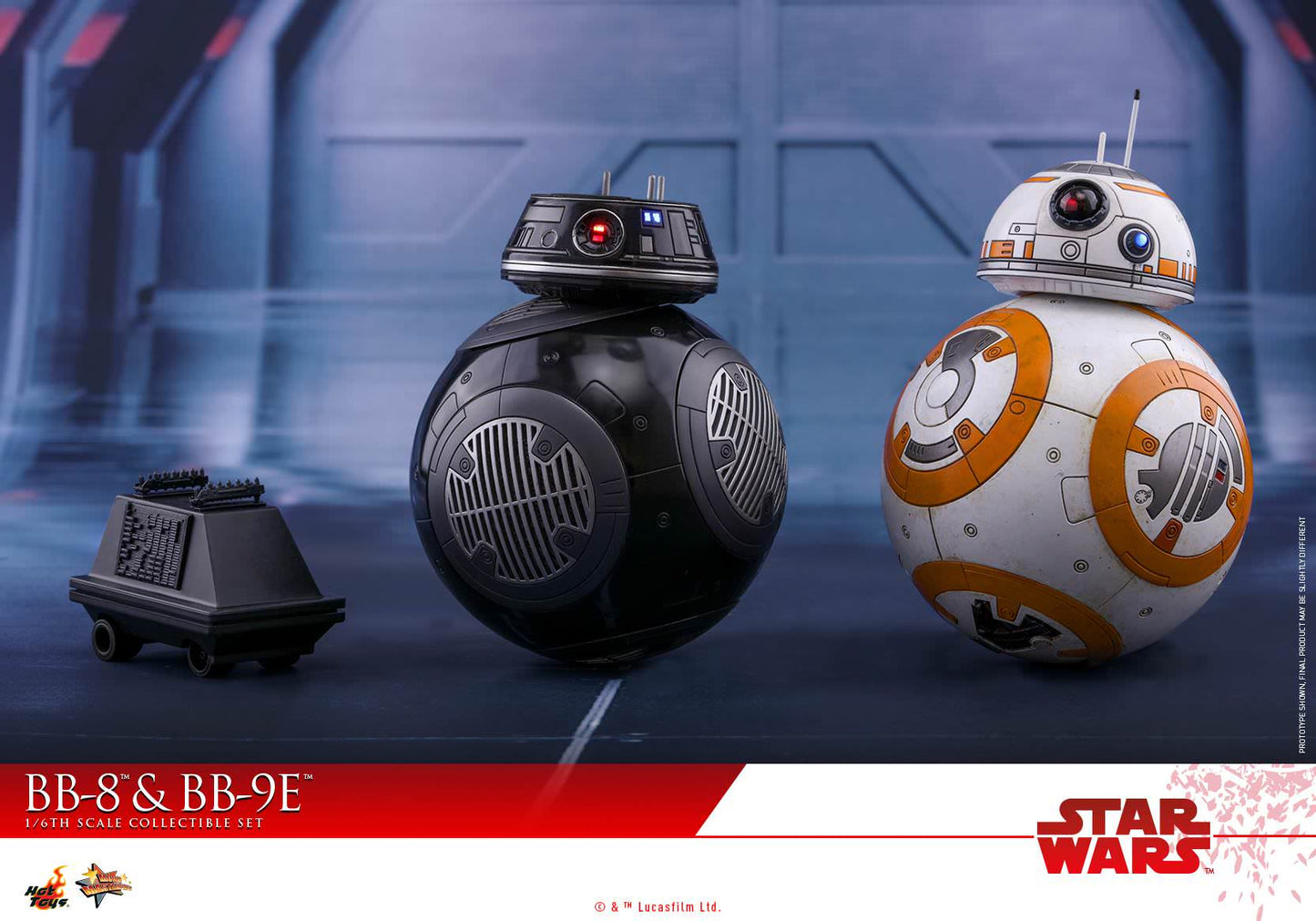 Hot Toys Star Wars: The Last Jedi - BB-8 &amp; BB-9E E MMS442