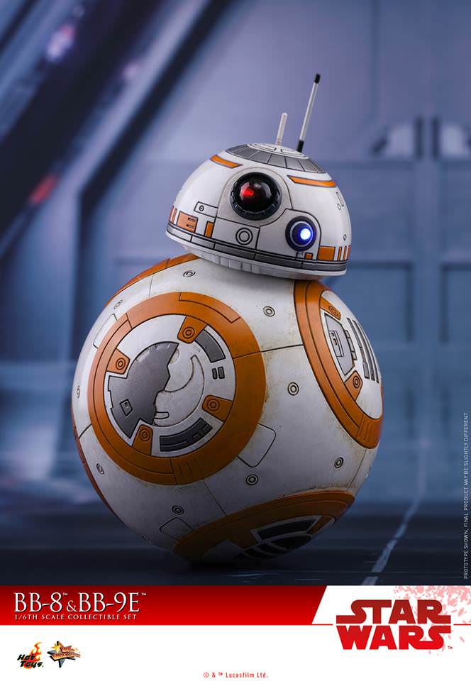 Hot Toys Star Wars: The Last Jedi - BB-8 &amp; BB-9E E MMS442