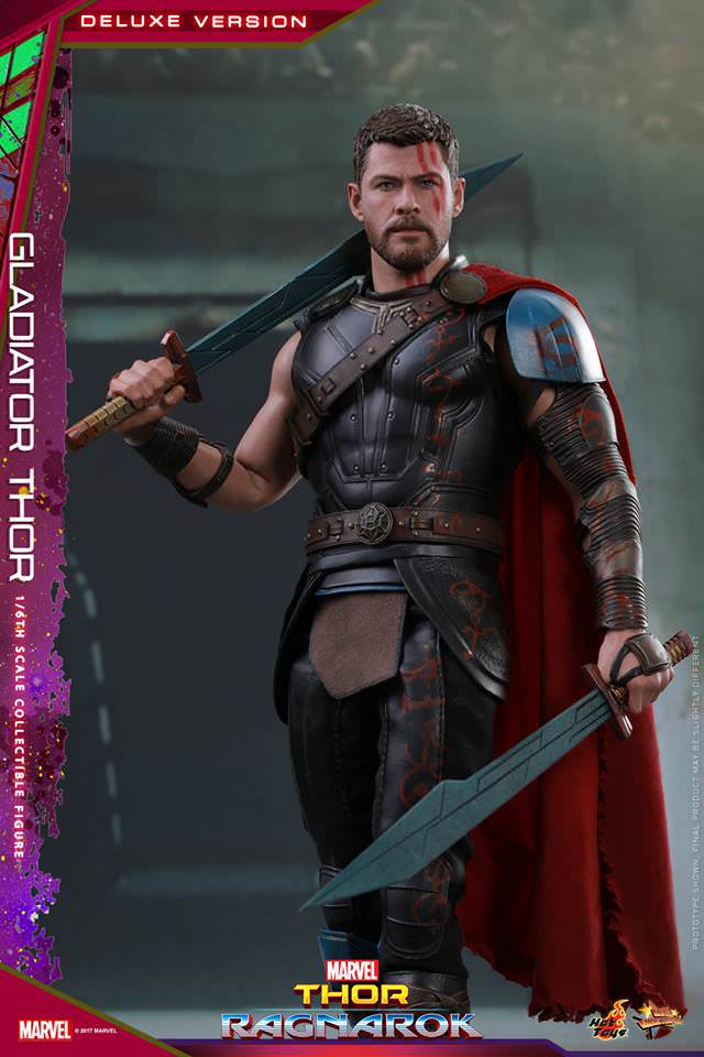 Hot Toys Thor Ragnarok :Gladiator Thor (Deluxe Version) MMS445