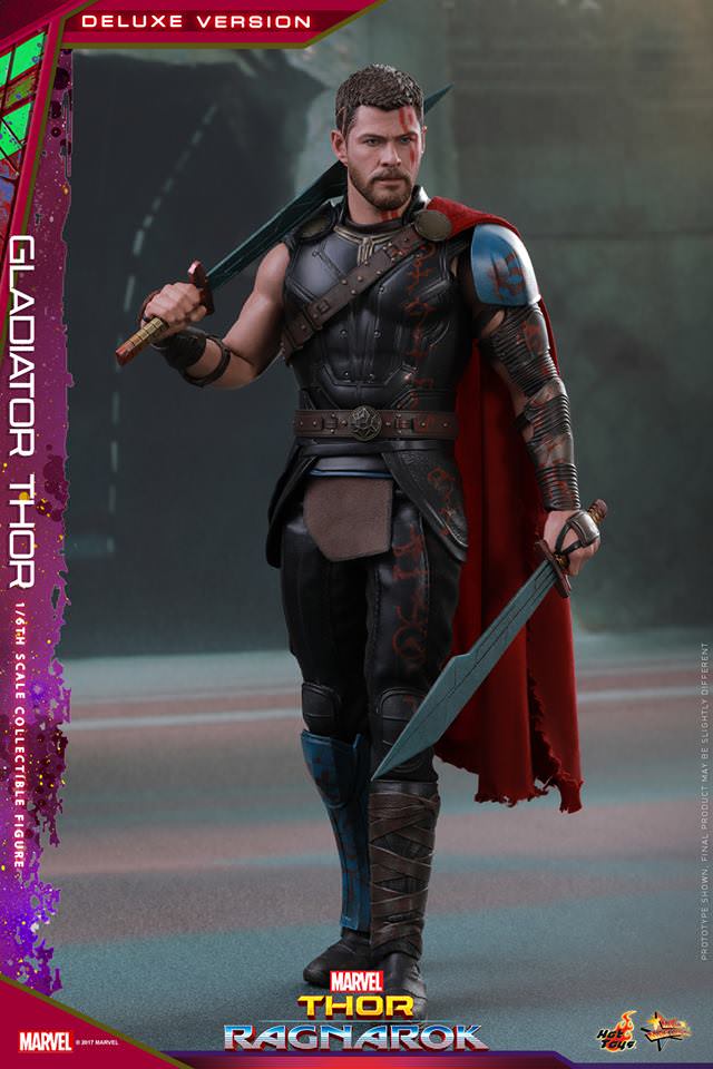 Hot Toys Thor Ragnarok :Gladiator Thor (Deluxe Version) MMS445