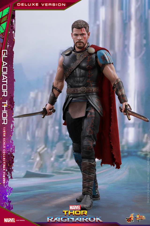 Hot Toys Thor Ragnarok :Gladiator Thor (Deluxe Version) MMS445