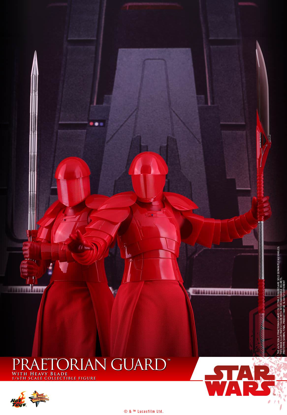 Hot Toys Star Wars: The Last Jedi - Praetorian Guard (With Heavy Blade) MMS453