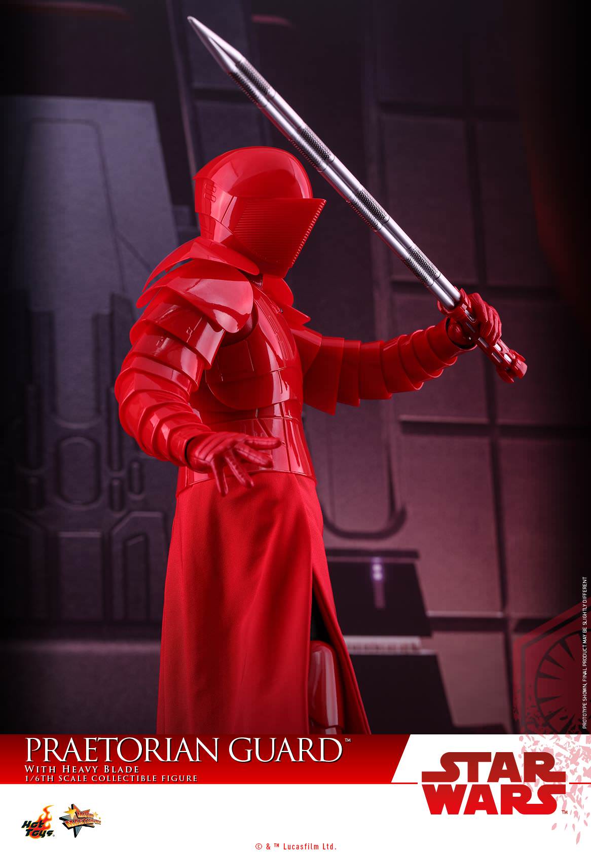 Hot Toys Star Wars: The Last Jedi - Praetorian Guard (With Heavy Blade) MMS453