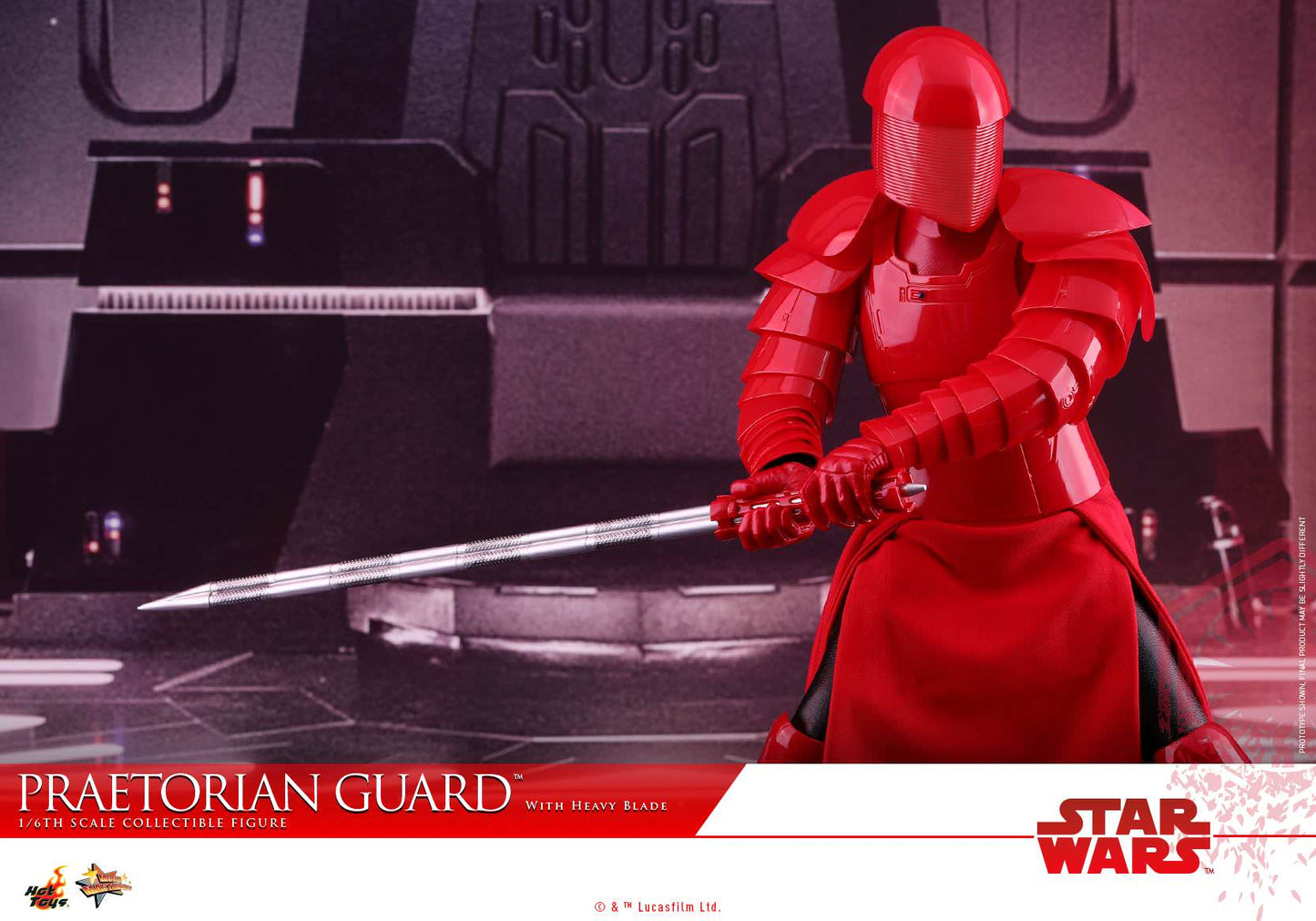 Hot Toys Star Wars: The Last Jedi - Praetorian Guard (With Heavy Blade) MMS453