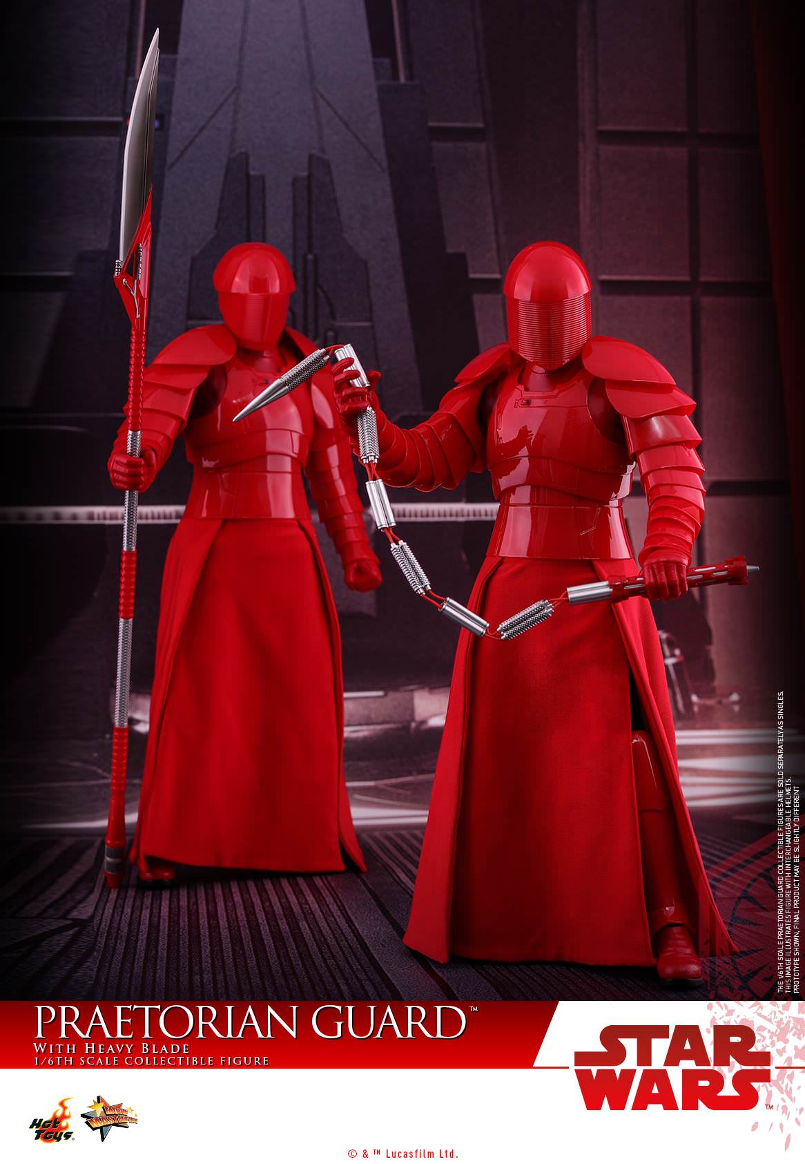 Hot Toys Star Wars: The Last Jedi - Praetorian Guard (With Heavy Blade) MMS453