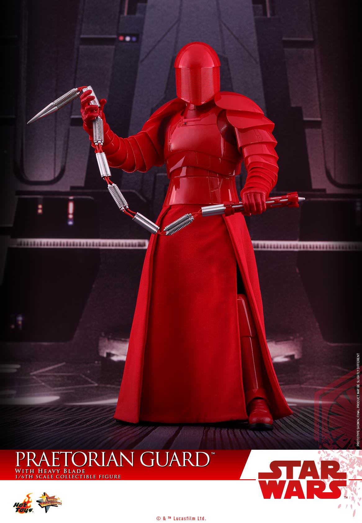 Hot Toys Star Wars: The Last Jedi - Praetorian Guard (With Heavy Blade) MMS453