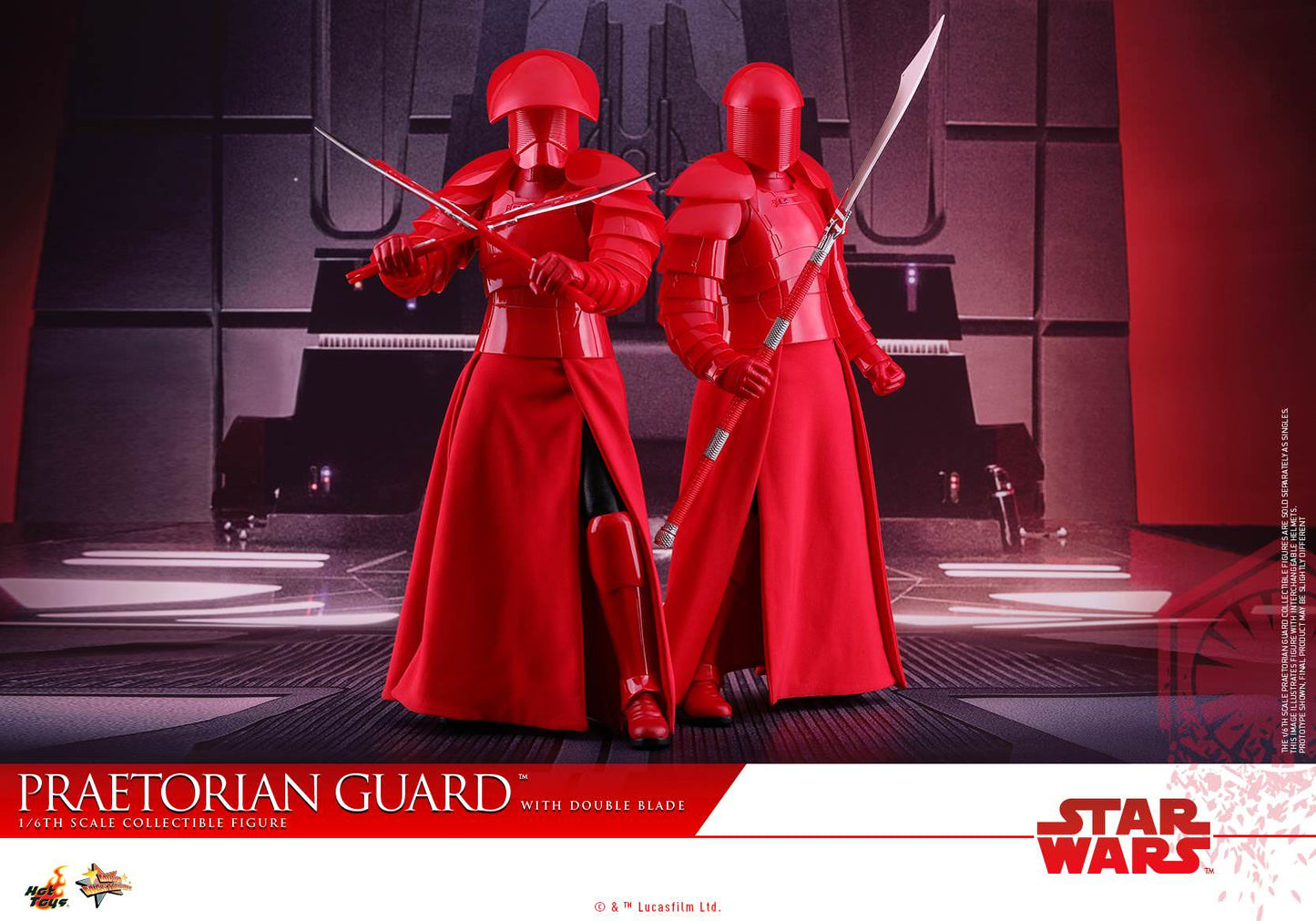 Hot Toys Star Wars: The Last Jedi - Praetorian Guard (With Double Blade) MMS454