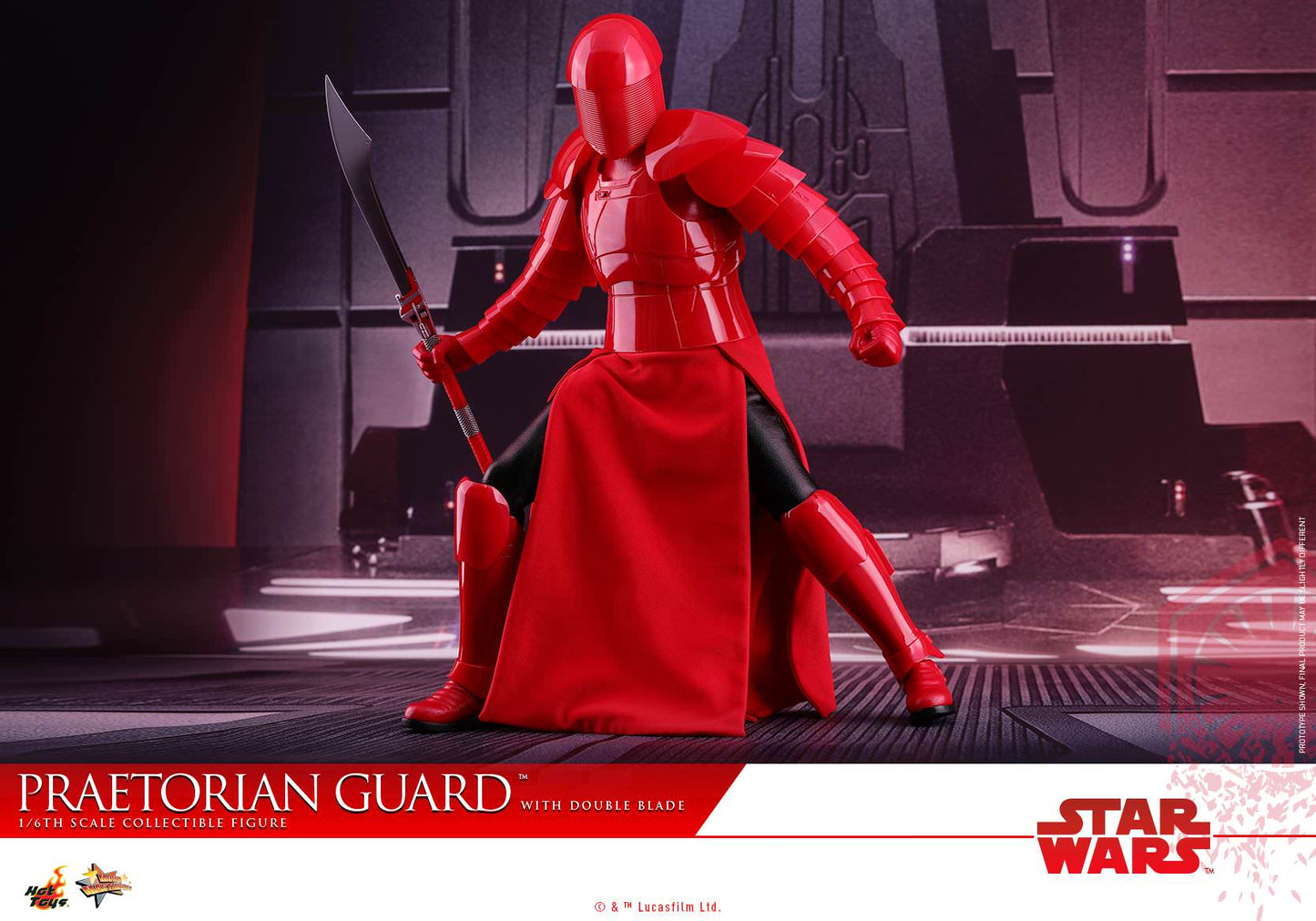 Hot Toys Star Wars: The Last Jedi - Praetorian Guard (With Double Blade) MMS454