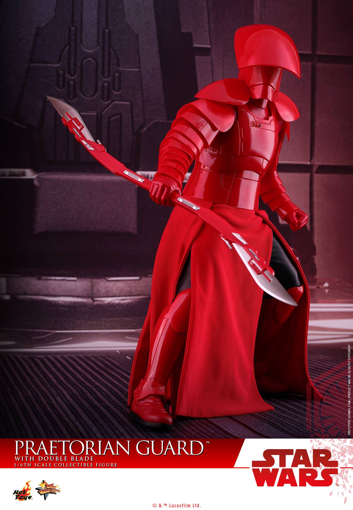 Hot Toys Star Wars: The Last Jedi - Praetorian Guard (With Double Blade) MMS454