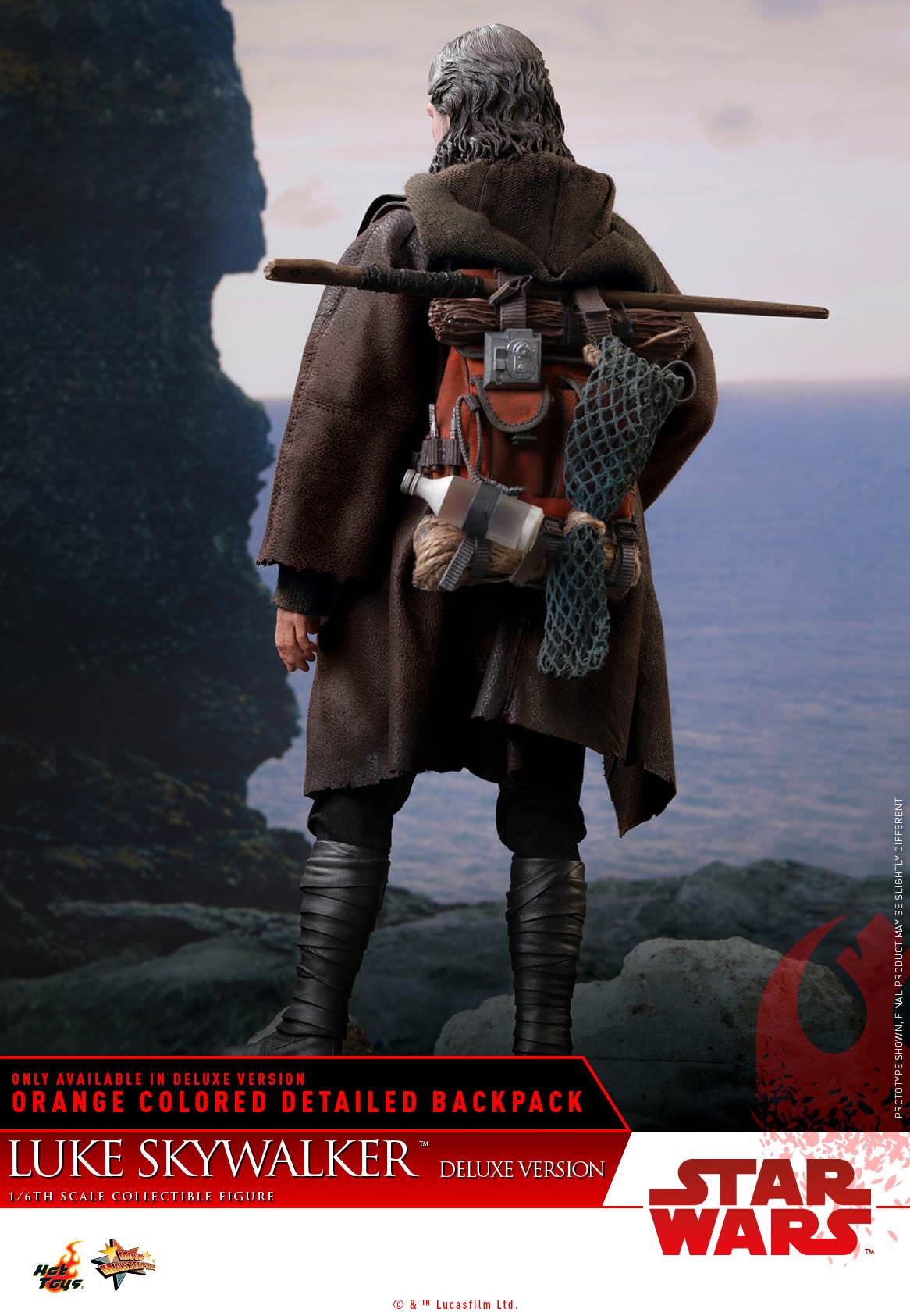 Hot Toys Star Wars: The Last Jedi - Luke Skywalker (Deluxe Version) MMS458