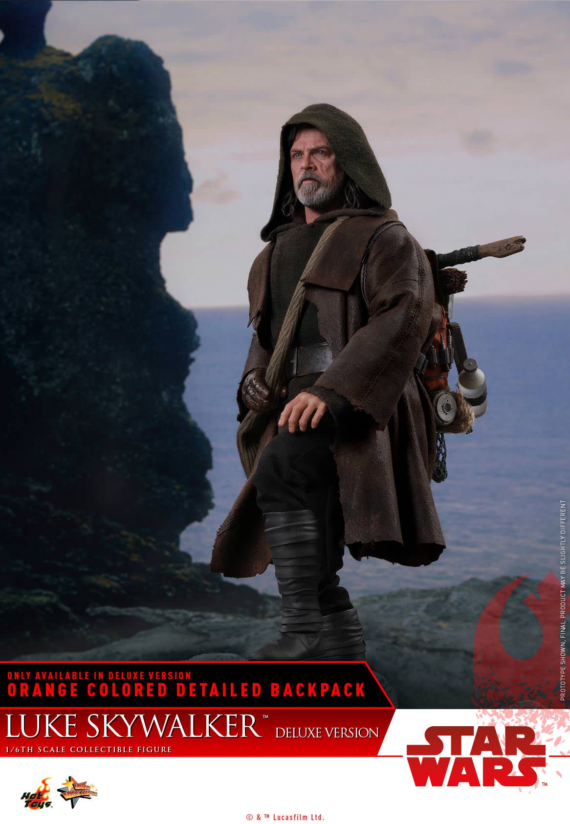 Hot Toys Star Wars: The Last Jedi - Luke Skywalker (Deluxe Version) MMS458