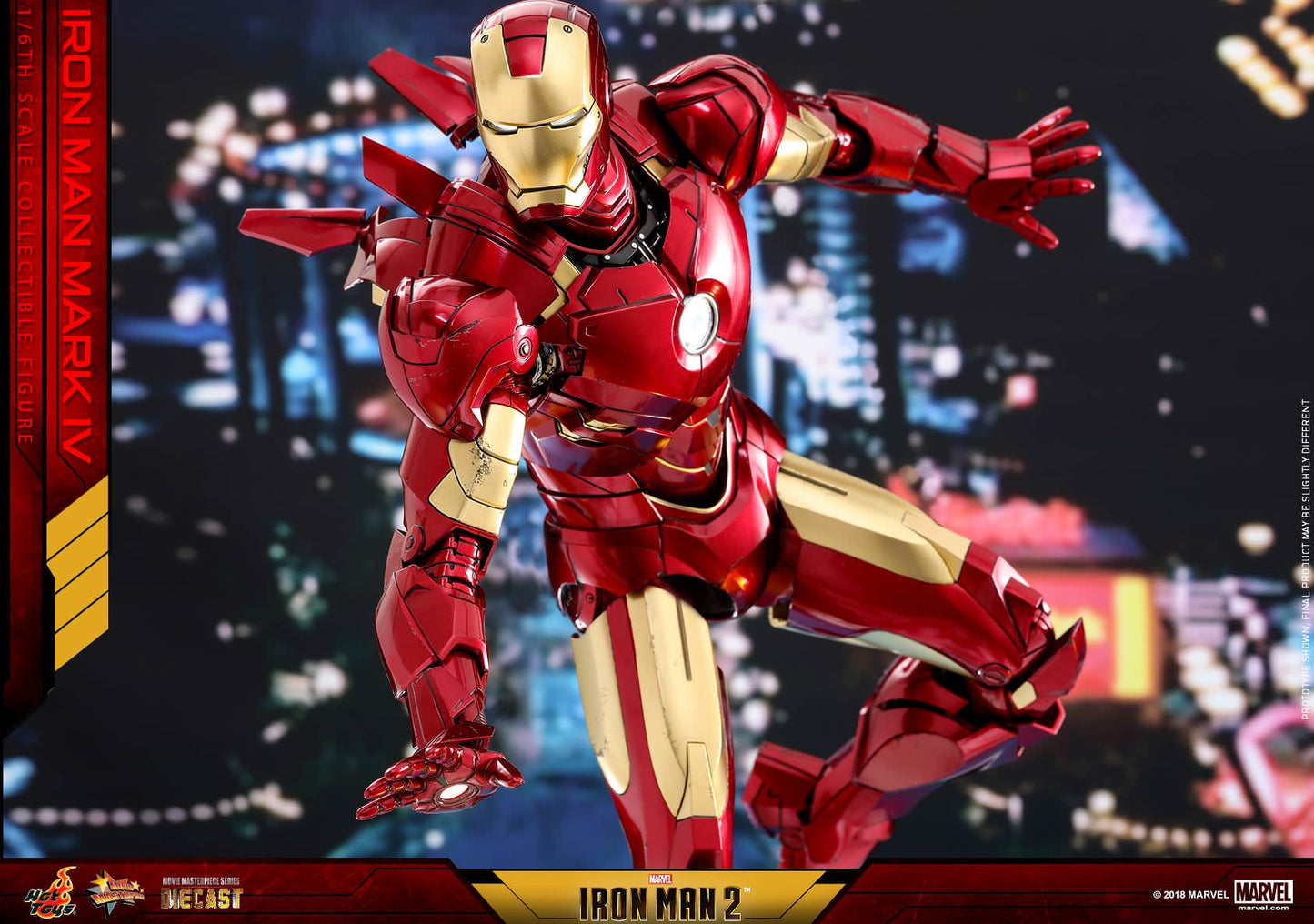 Hot Toys Iron Man 2 - Mark IV MMS461