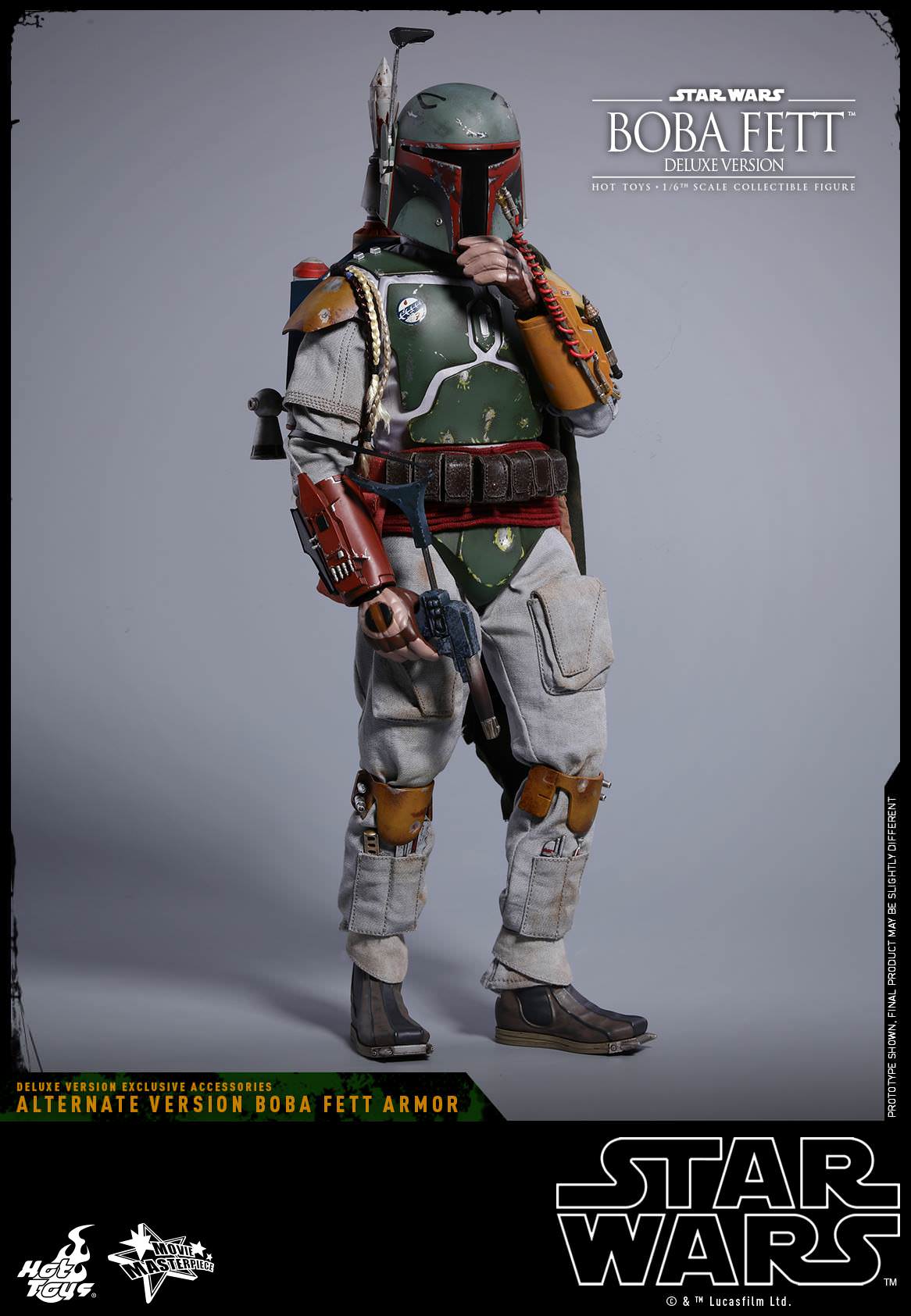 Hot Toys Star Wars: Episode V The Empire Strikes Back Boba Fett (Deluxe Version) MMS464