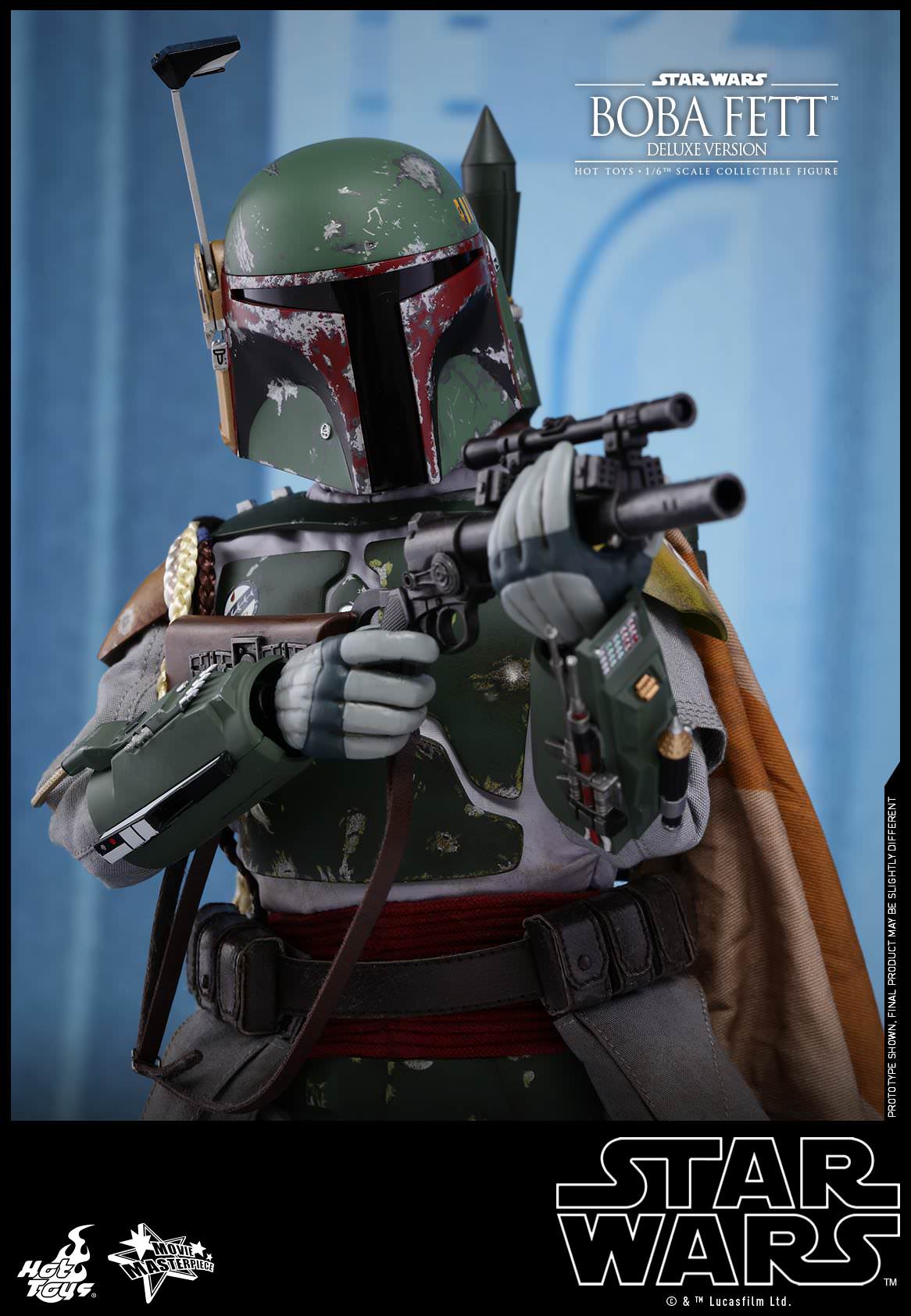 Hot Toys Star Wars: Episode V The Empire Strikes Back Boba Fett (Deluxe Version) MMS464