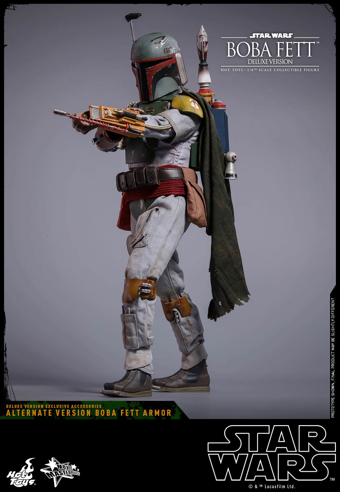 Hot Toys Star Wars: Episode V The Empire Strikes Back Boba Fett (Deluxe Version) MMS464