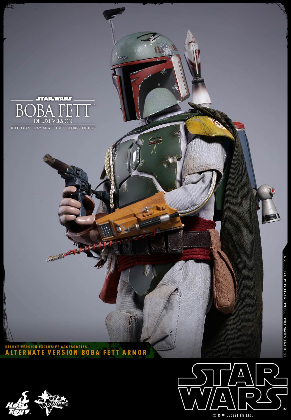 Hot Toys Star Wars: Episode V The Empire Strikes Back Boba Fett (Deluxe Version) MMS464