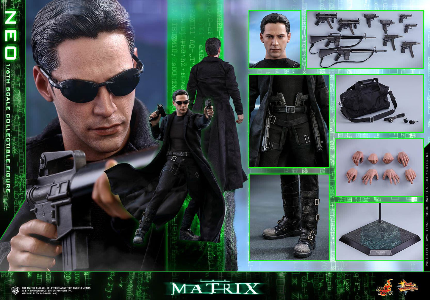 Hot Toys The Matrix - Neo MMS466