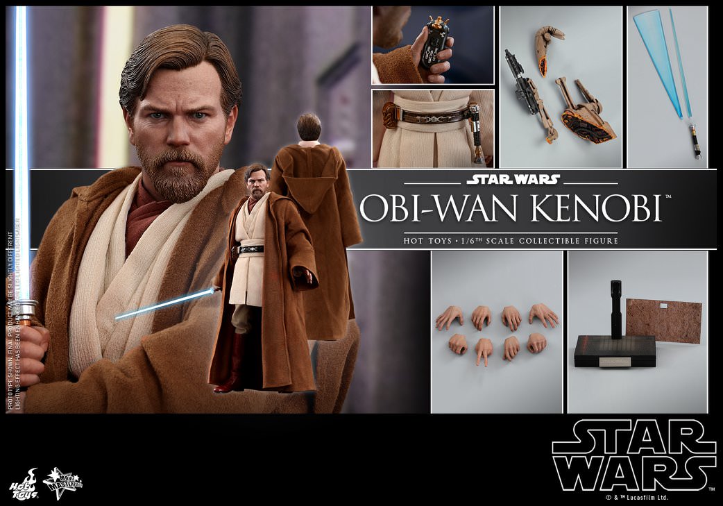 Hot Toys Star Wars Obi-Wan Kenobi Regular Version MMS477