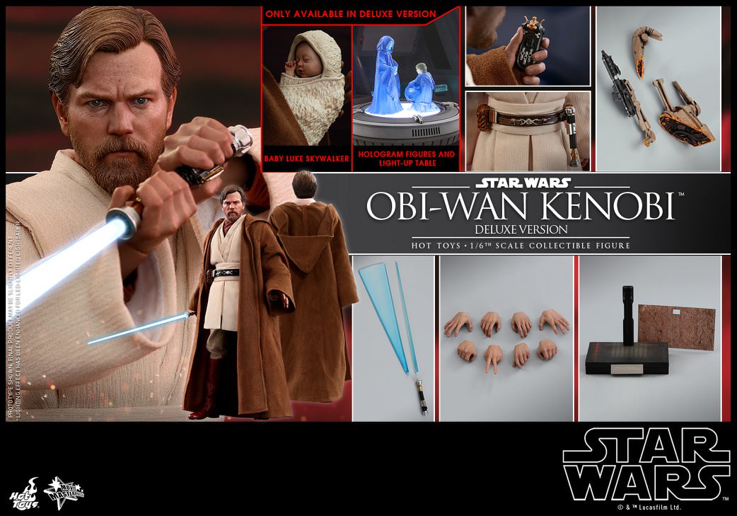 Hot Toys Star Wars Obi-Wan Kenobi Exclusive Version MMS478