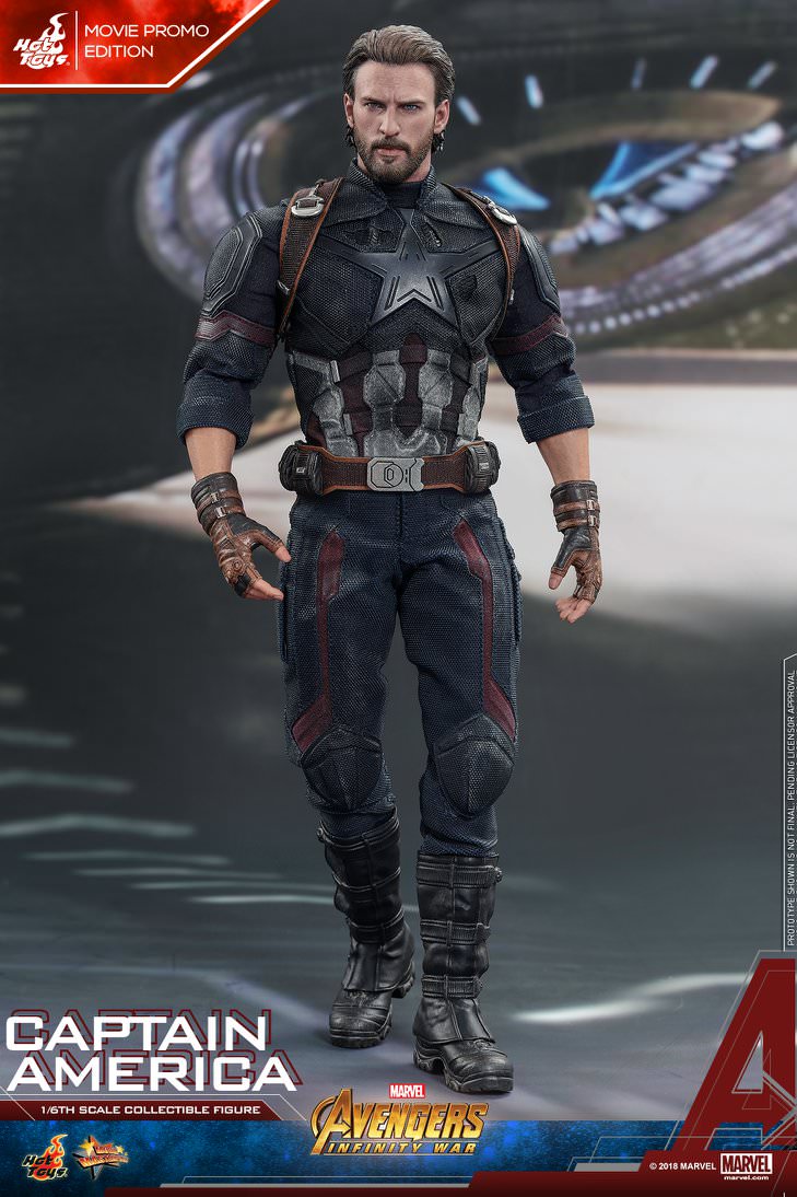 Hot Toys Avengers: Infinity War - Captain America (Movie Promo Edition) MMS481