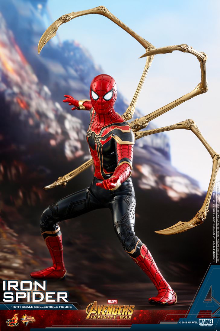 Hot Toys Avengers: Infinity War - Iron Spider MMS482