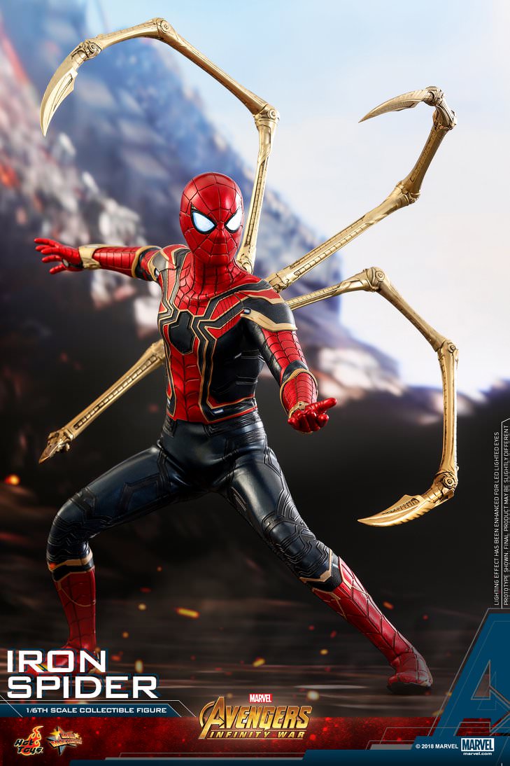 Hot Toys Avengers: Infinity War - Iron Spider MMS482