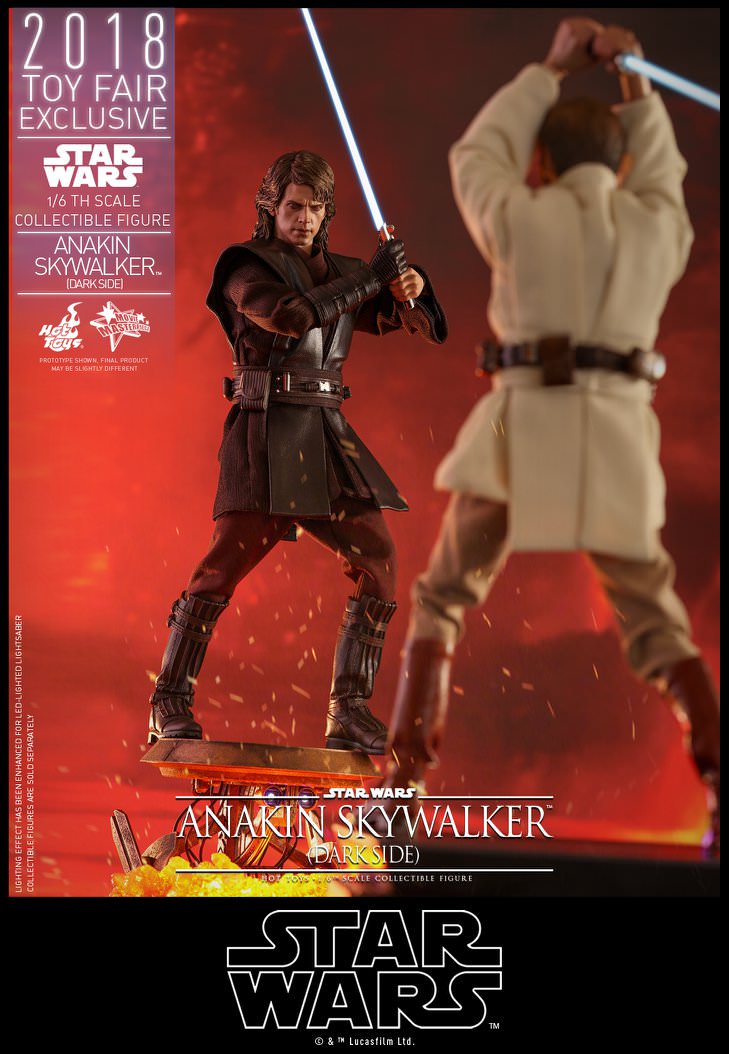 Hot Toys Star Wars Episode III: Revenge of the Sith - Anakin Skywalker (Dark Side) MMS486