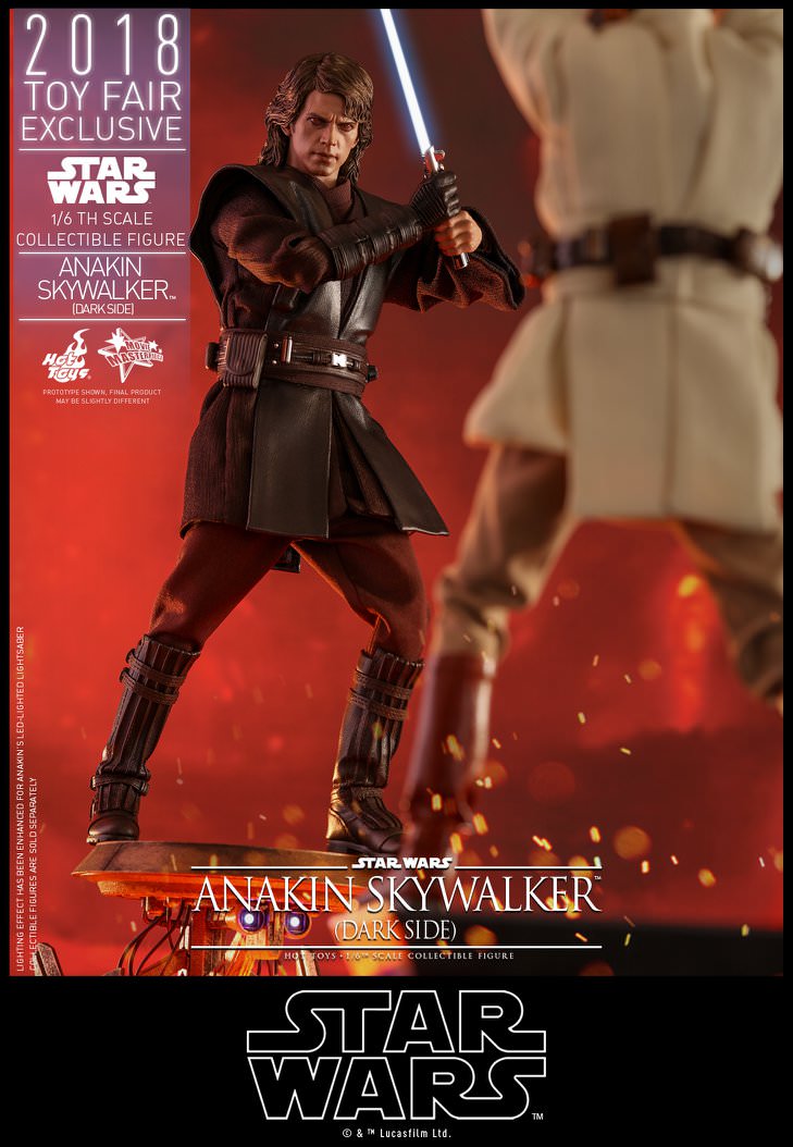 Hot Toys Star Wars Episode III: Revenge of the Sith - Anakin Skywalker (Dark Side) MMS486