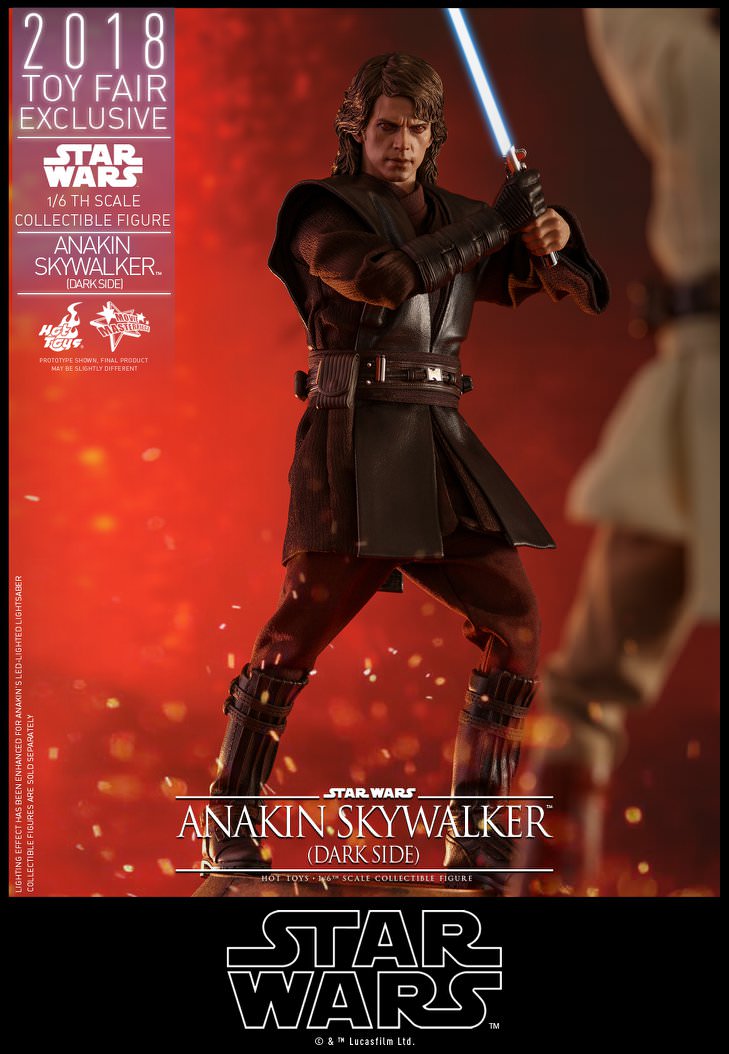 Hot Toys Star Wars Episode III: Revenge of the Sith - Anakin Skywalker (Dark Side) MMS486